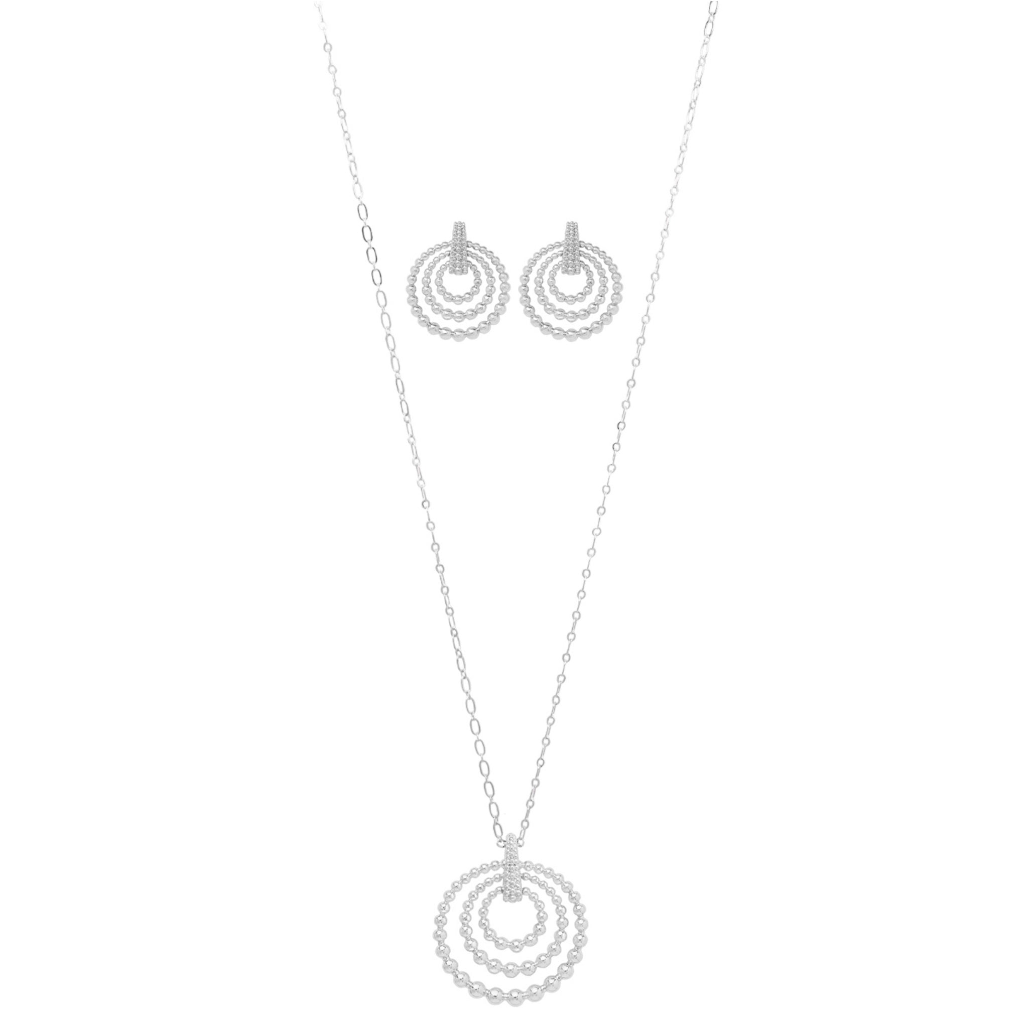 Rhapsody Beads Long Chain Set