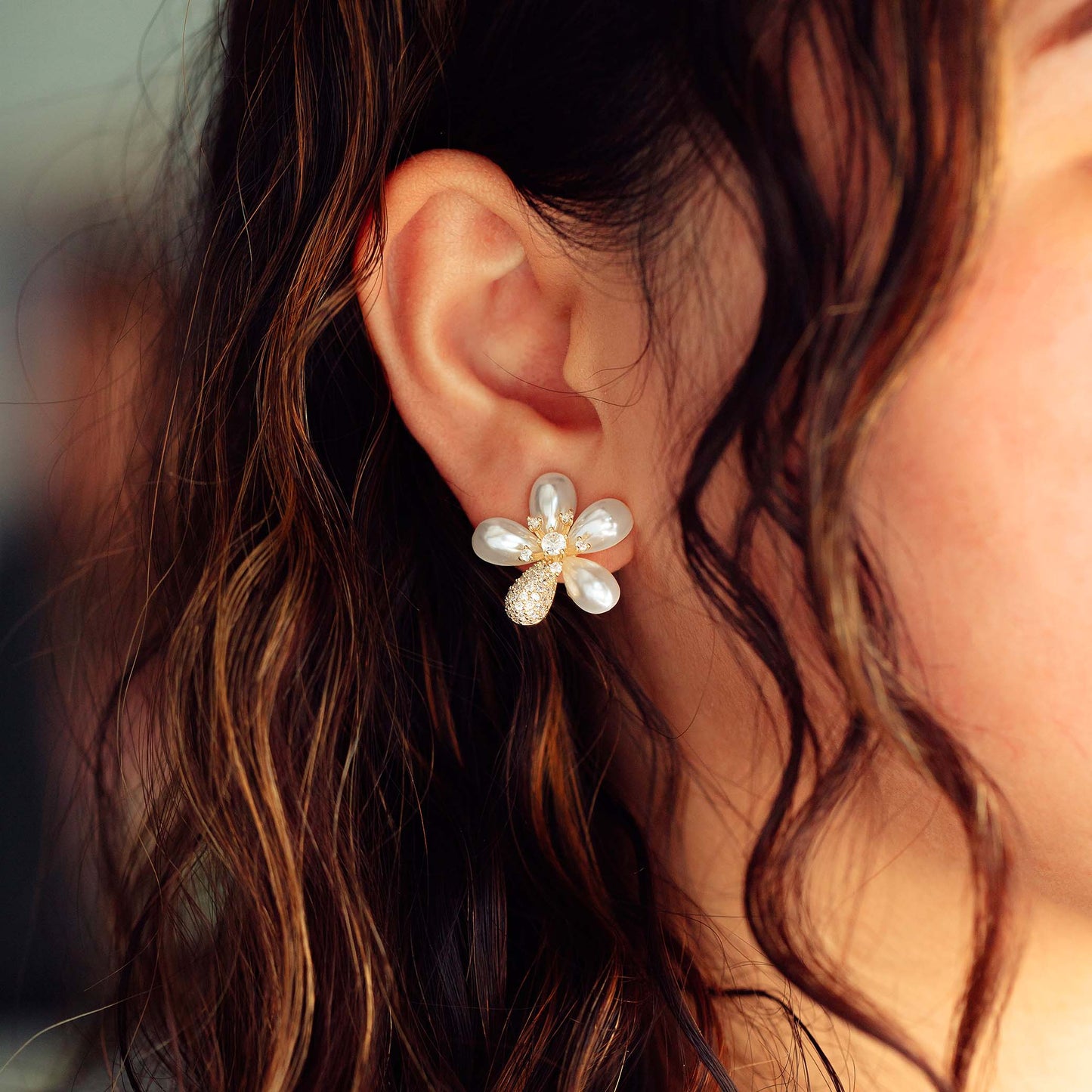 Flower Charms Earrings