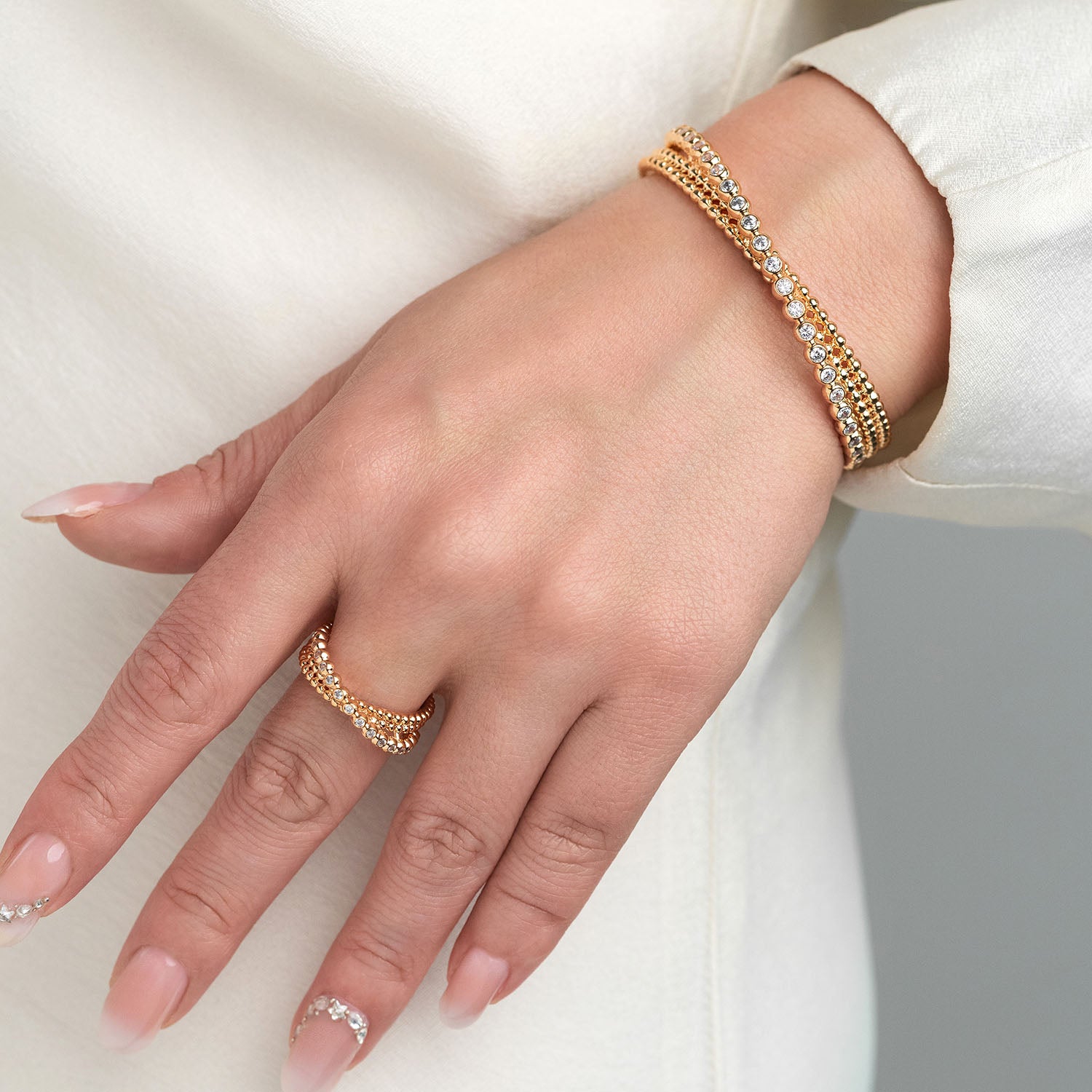 Qubba Grace Bangle Set