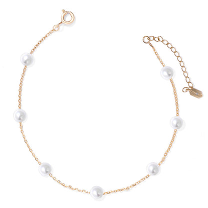 Pearlesque Anklet