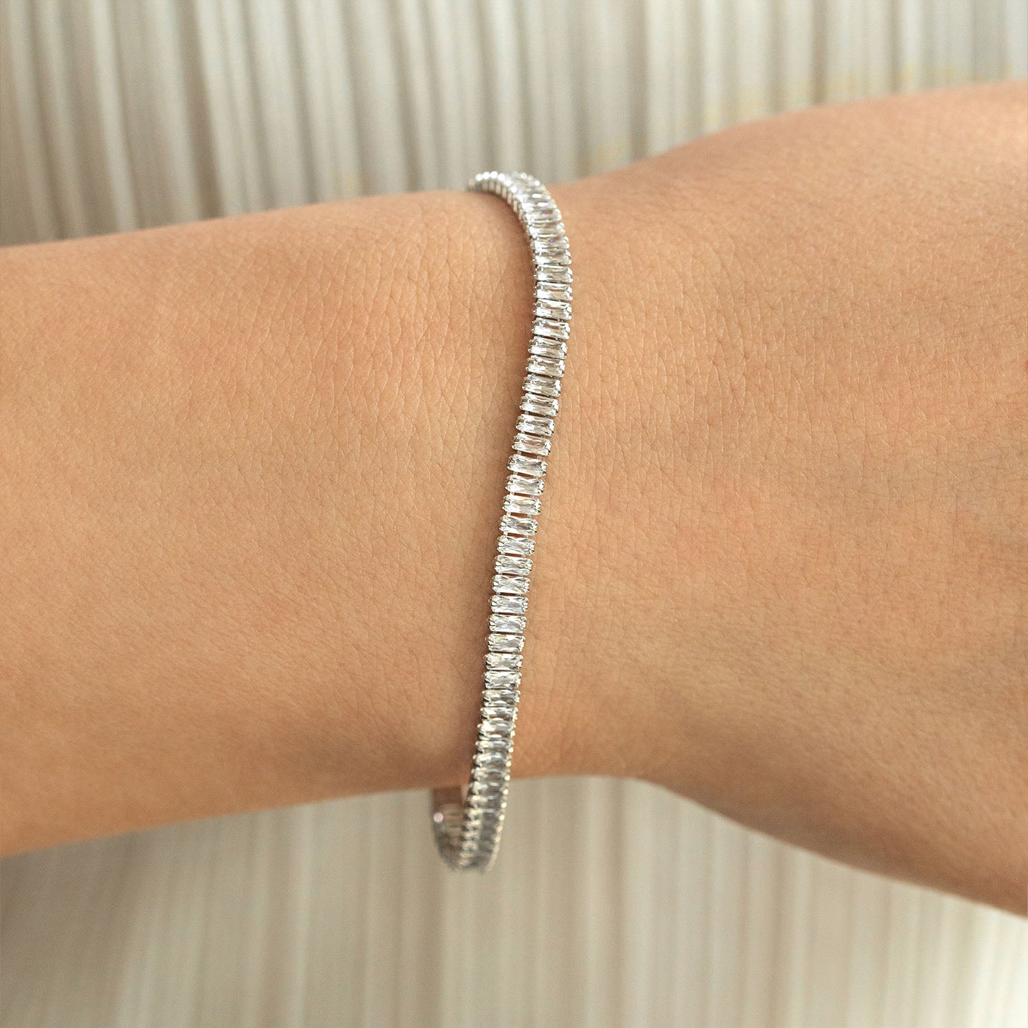 Gleam Tennis Bracelet