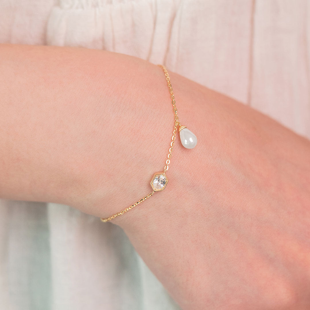 Pearl Prism Bracelet