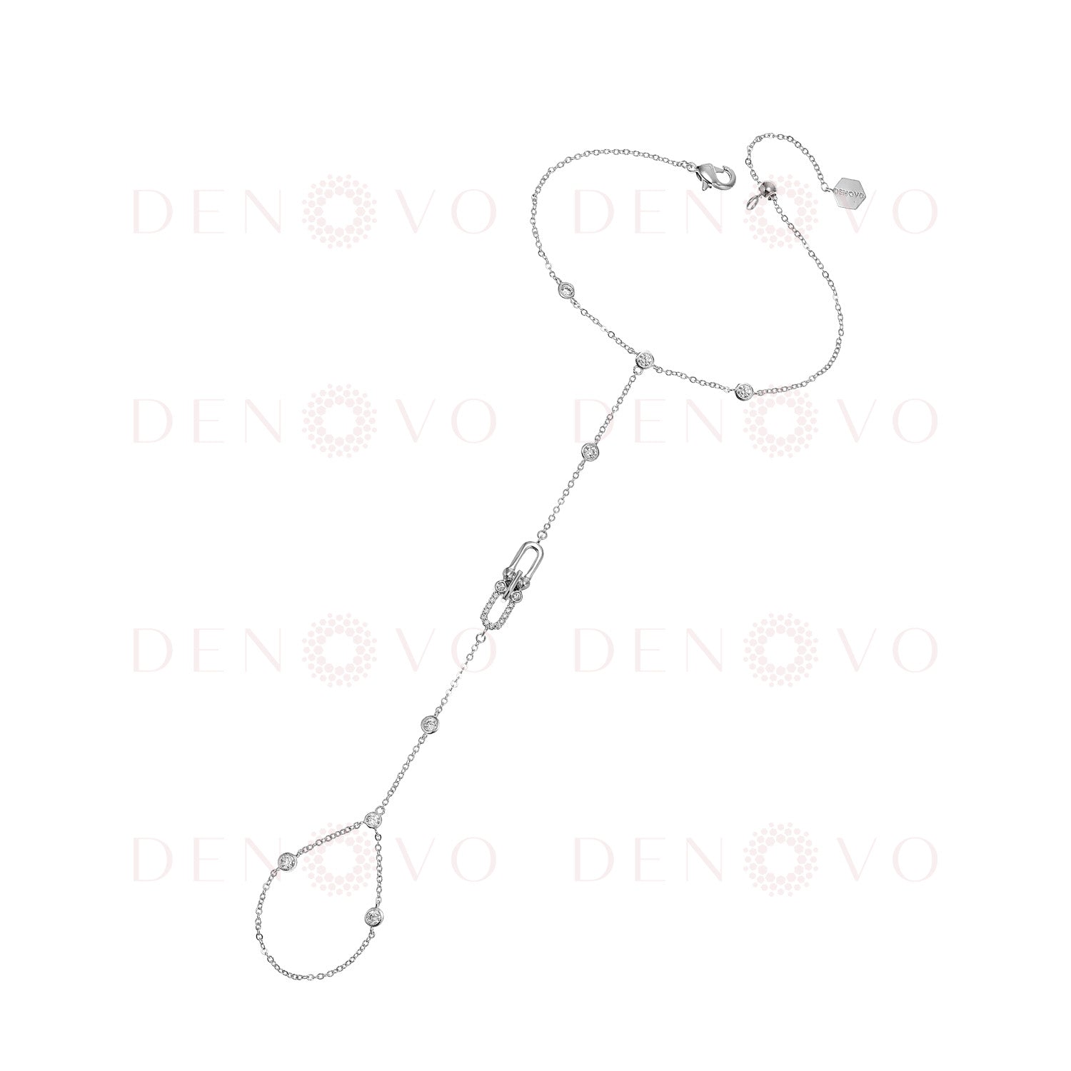 Celeste Catena Bracelet Chain Ring
