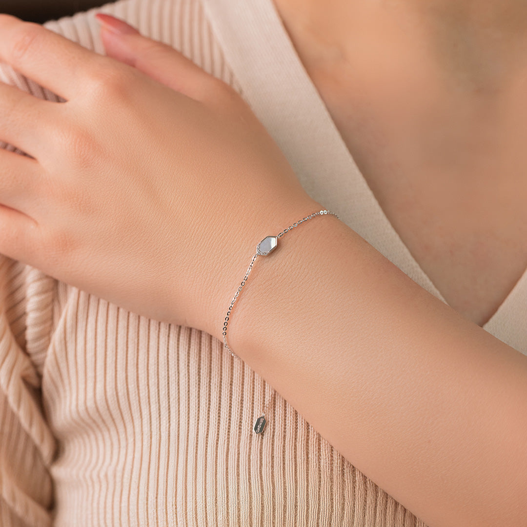 Geometric Elegance Bracelet