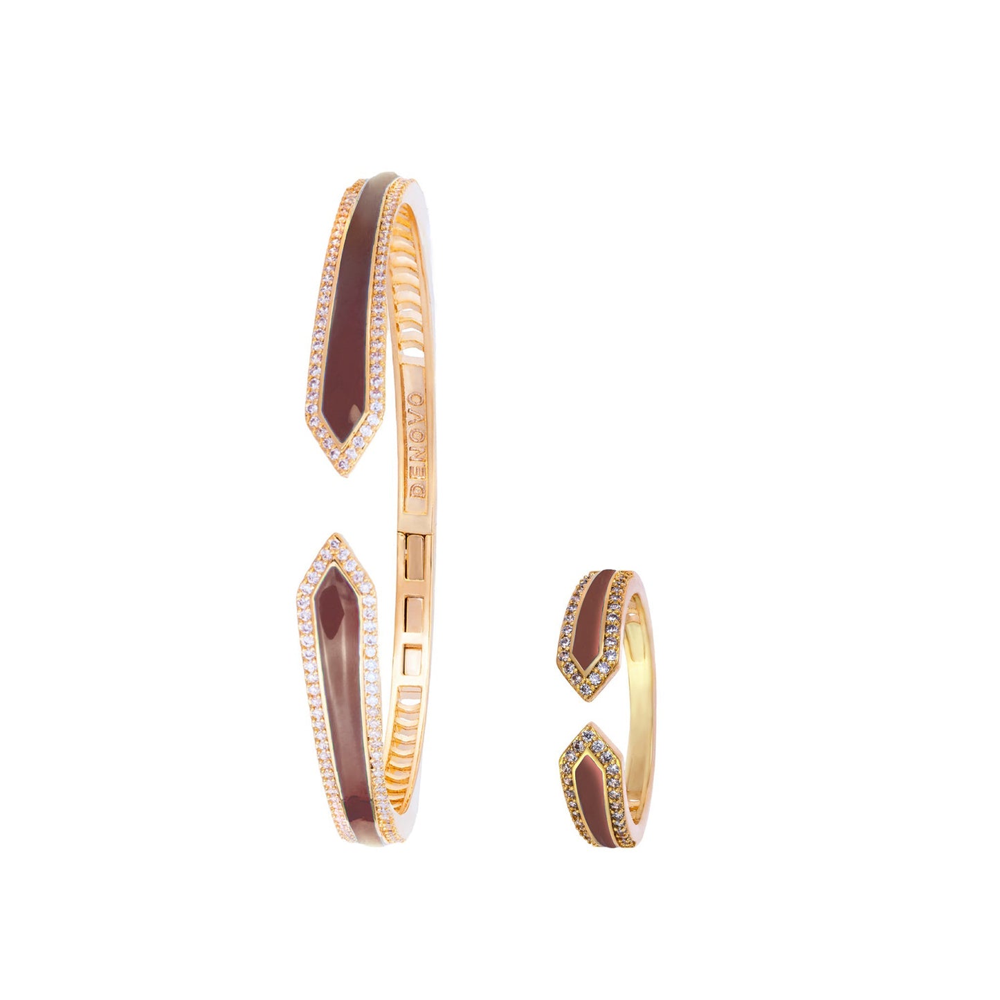 Seashell Colored Bangle Set