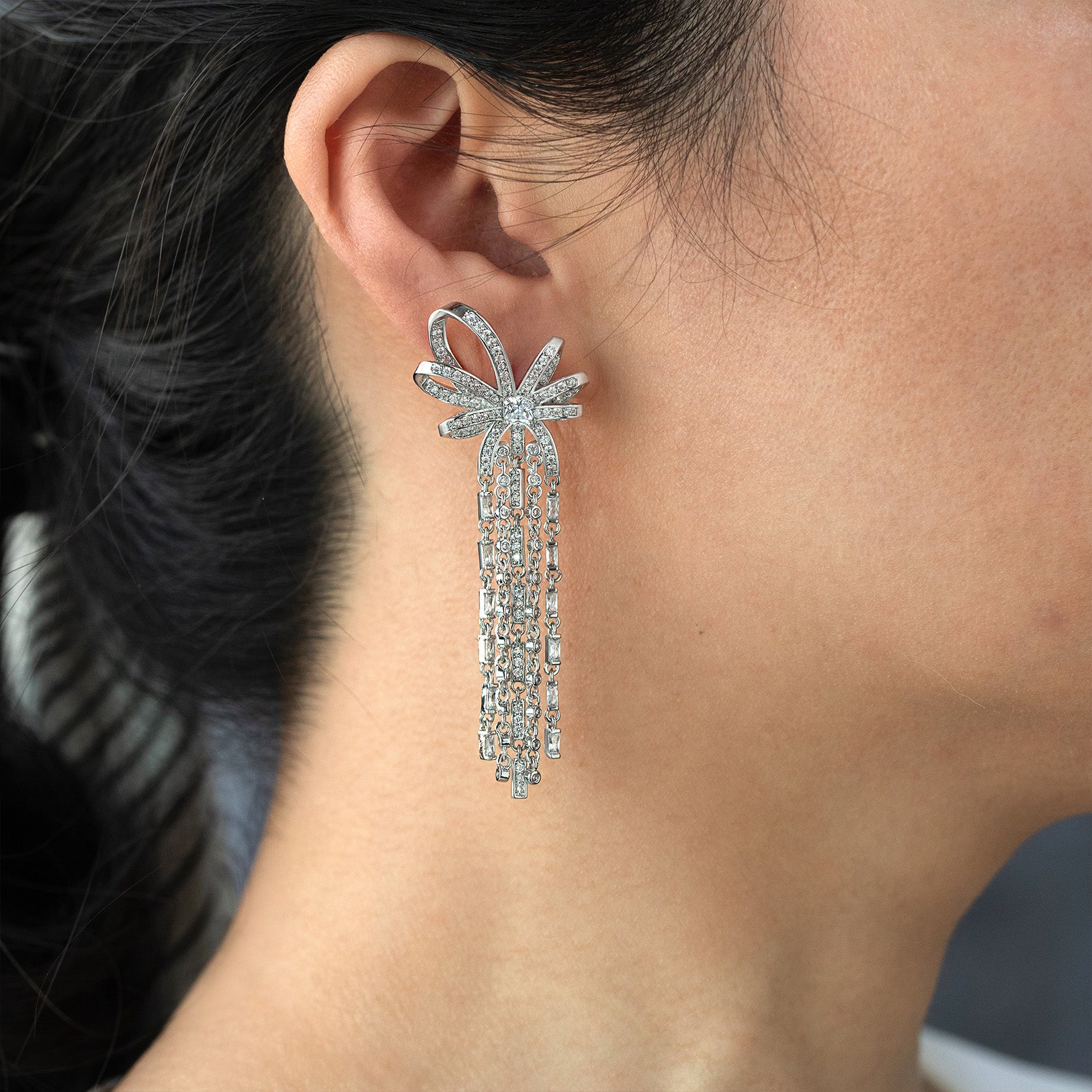 Ribbon Sparks Earrings
