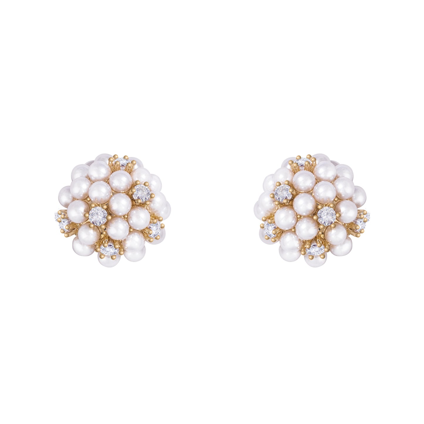 Bouquet Pearl Earrings