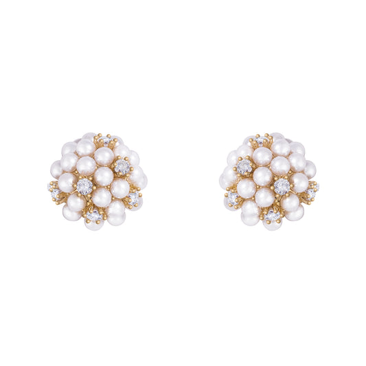 Bouquet Pearl Earrings