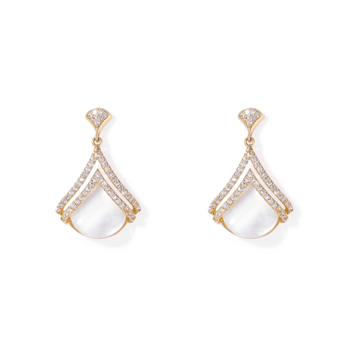 Artistic Pearl Earrings