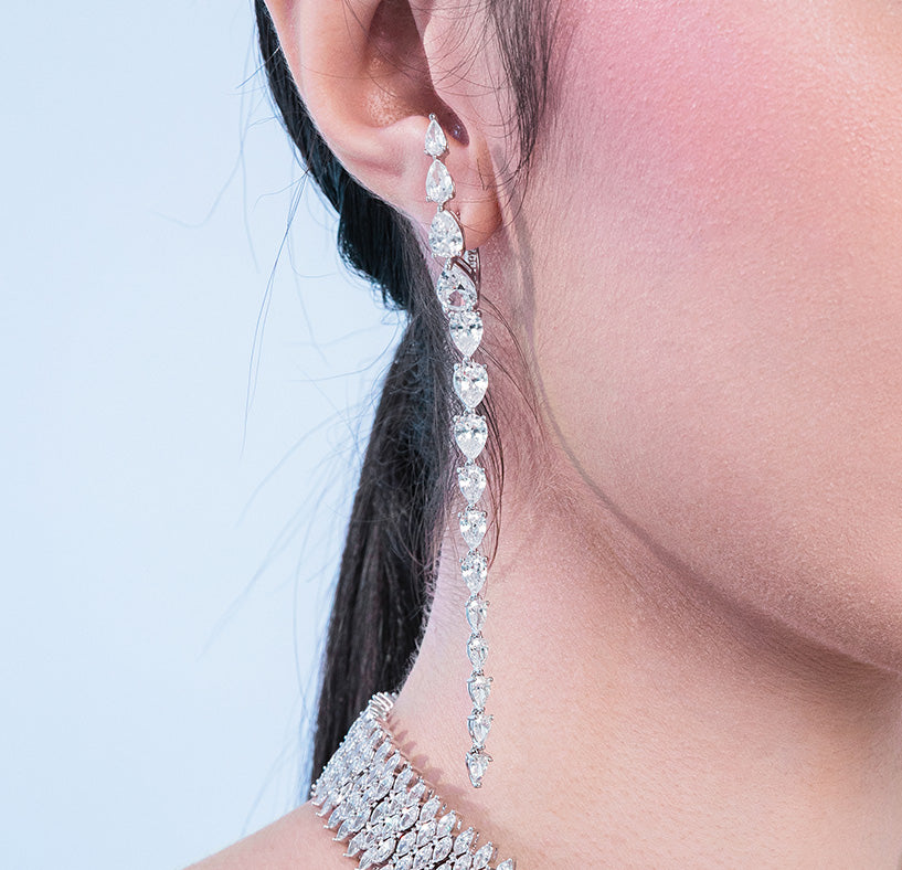 Prism Drop Snoon Earrings