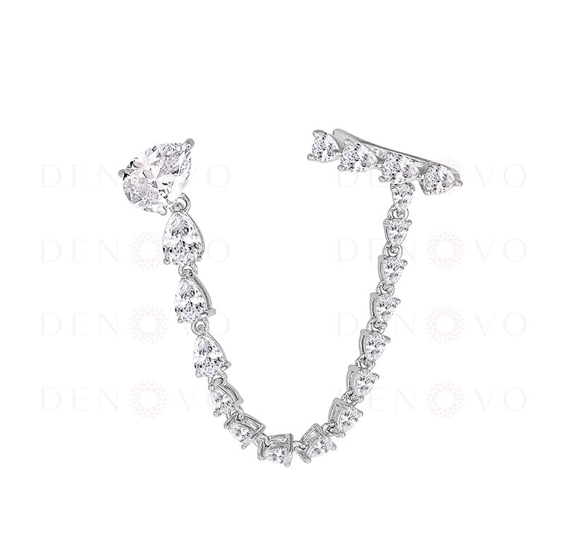 أقراط اللؤلؤ الفنية