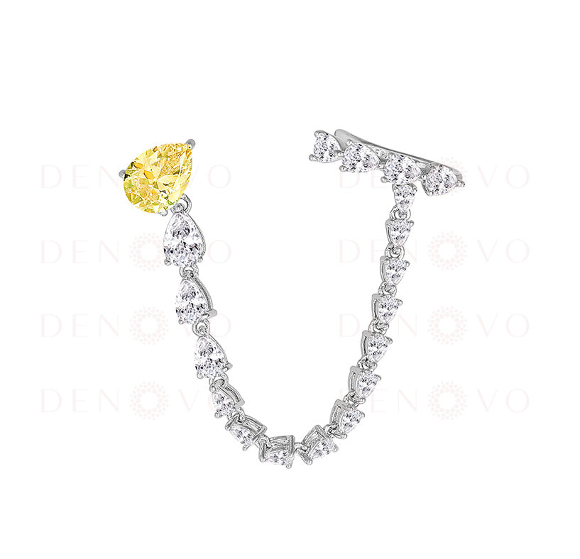 Crescent Cuff Snoon Earring