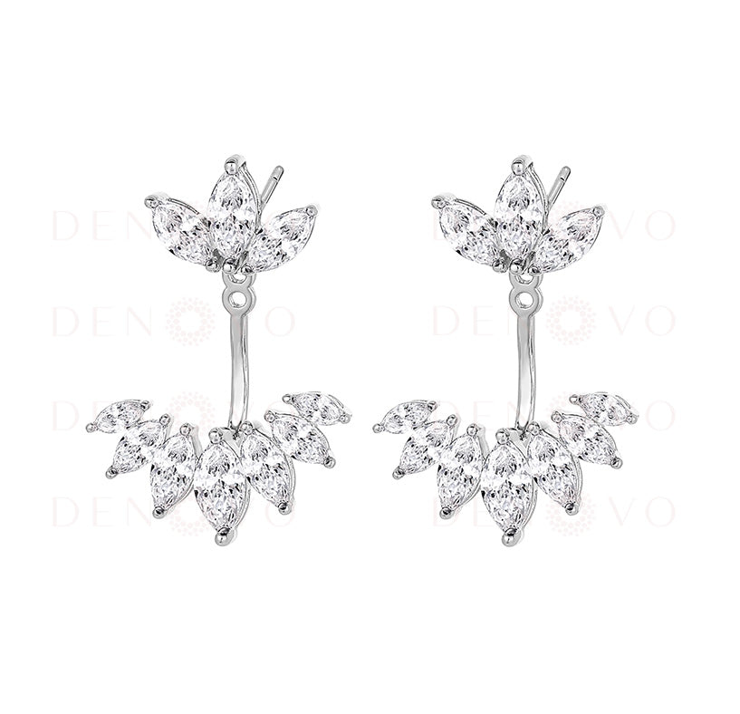 Angular Crown Snoon Earrings