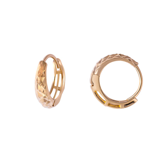 Golden Grace Hoop Earrings