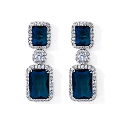 Emerald Glam Earrings