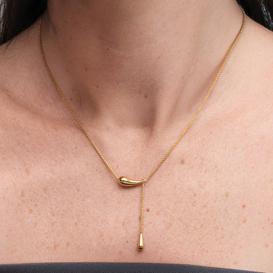 Serenity Drop Khyout Necklace