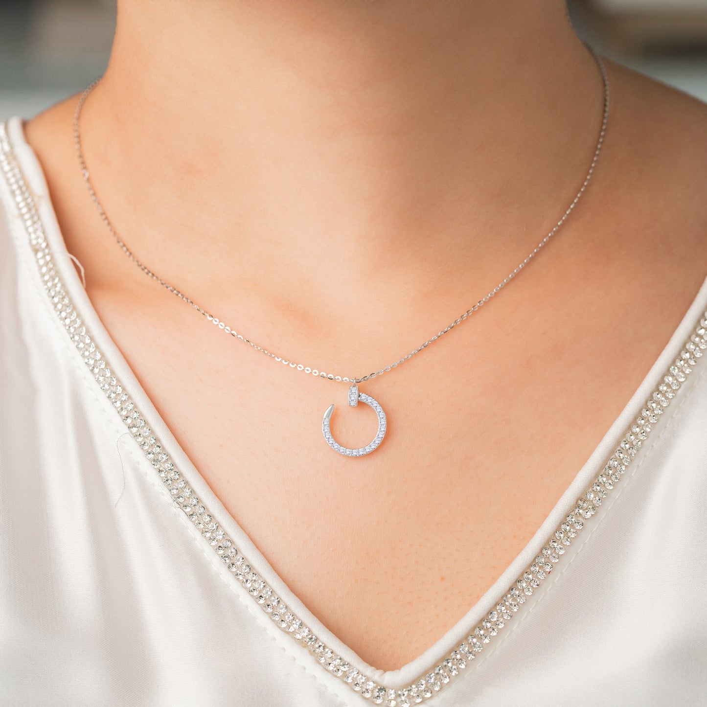 Graceful Orbits Necklace