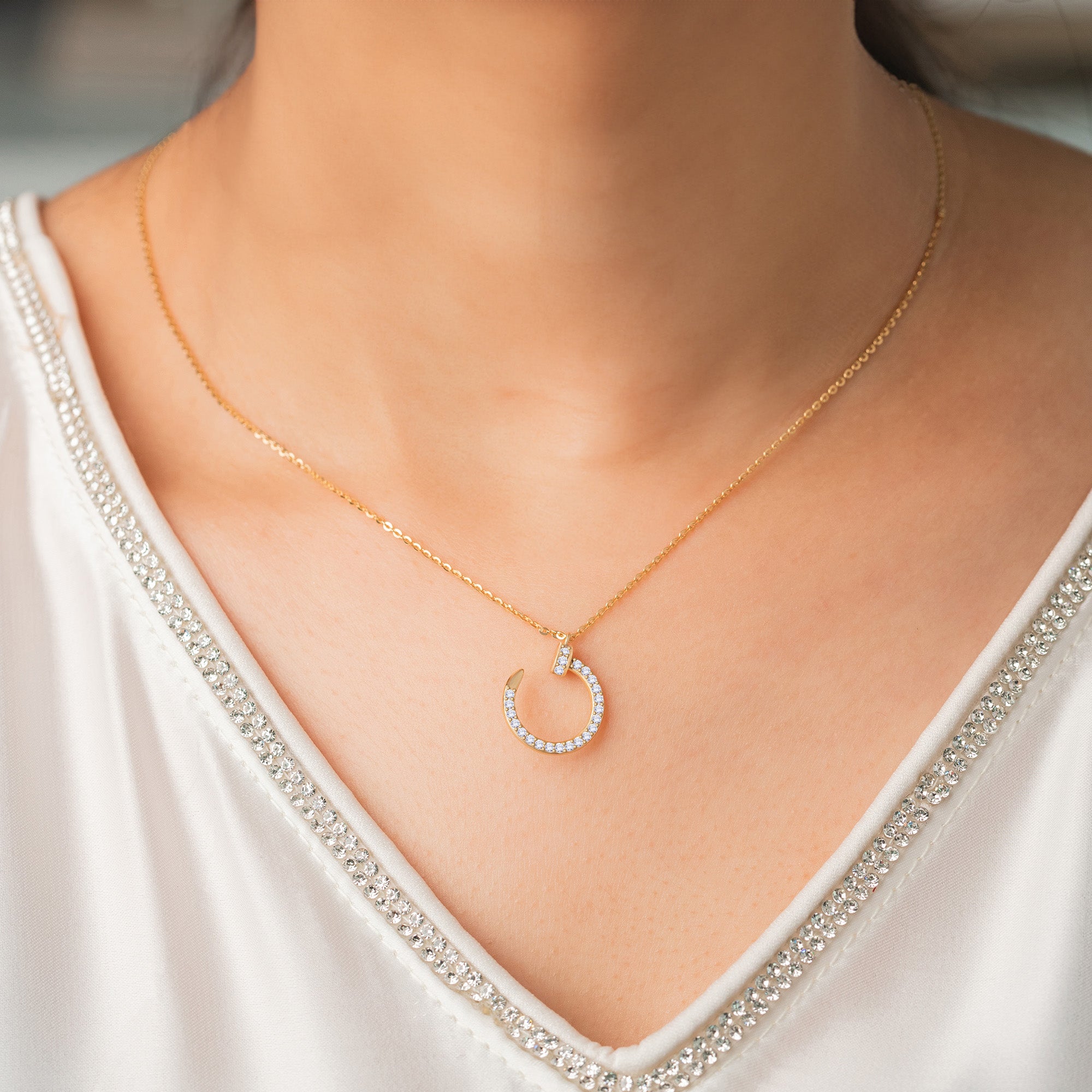 Graceful Orbits Necklace