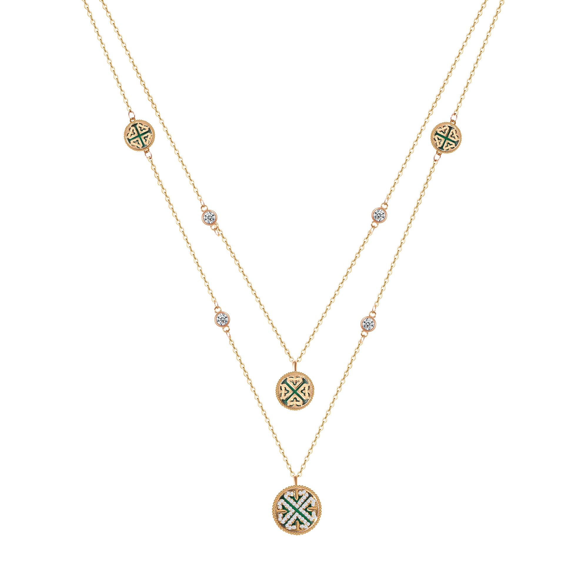 Artistic Spheres Necklace