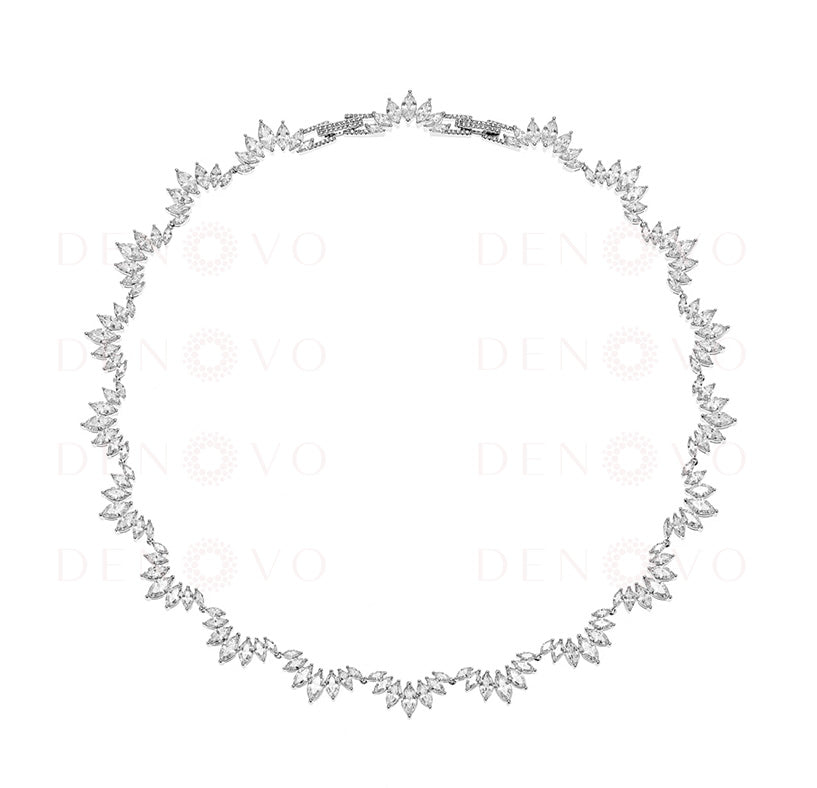 Angular Crown Snoon Necklace