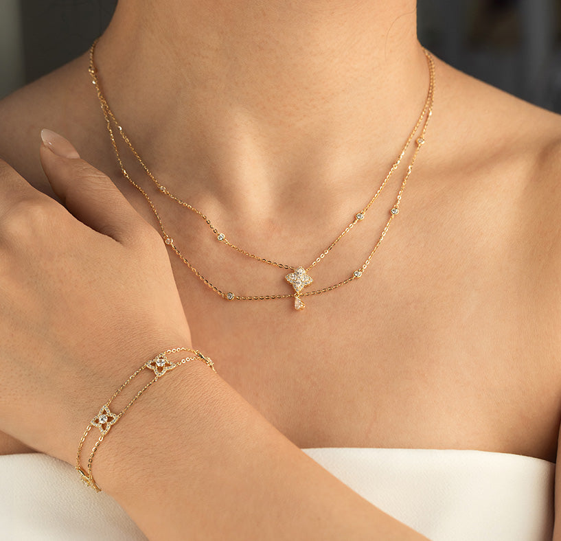 Flora Grace Necklace Set