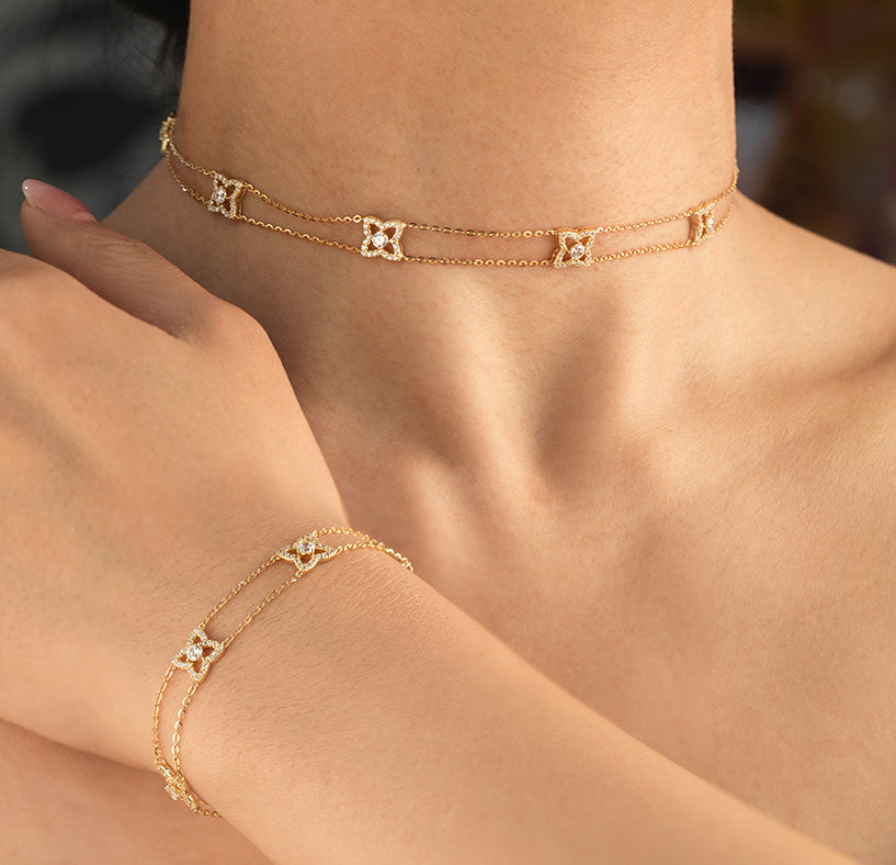 Flora Grace Choker Set