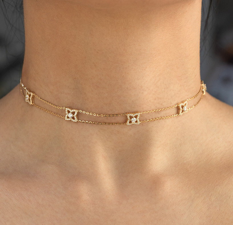 Flora Grace Choker Set