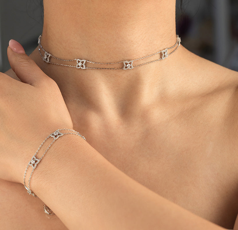 Flora Grace Choker Set