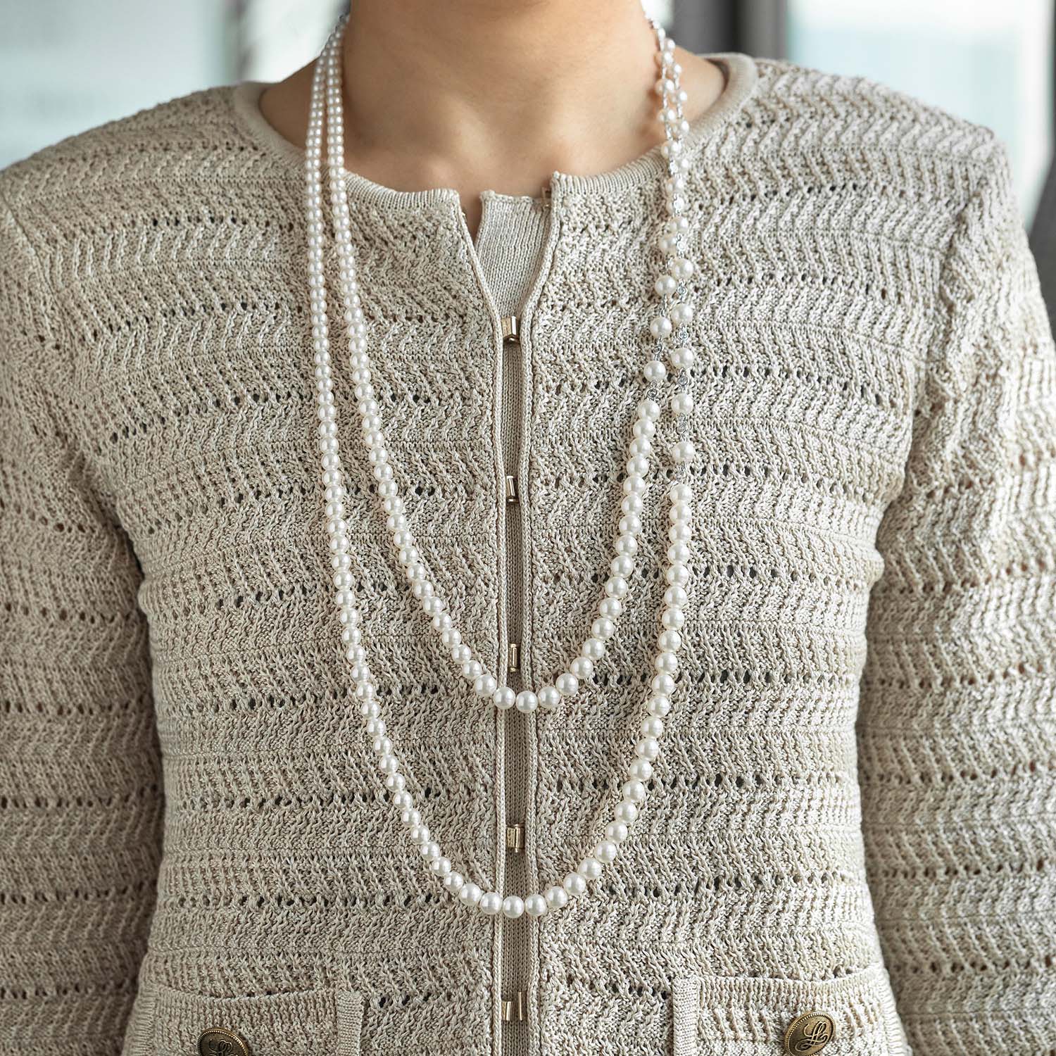 Ivory Lulu Long Chain