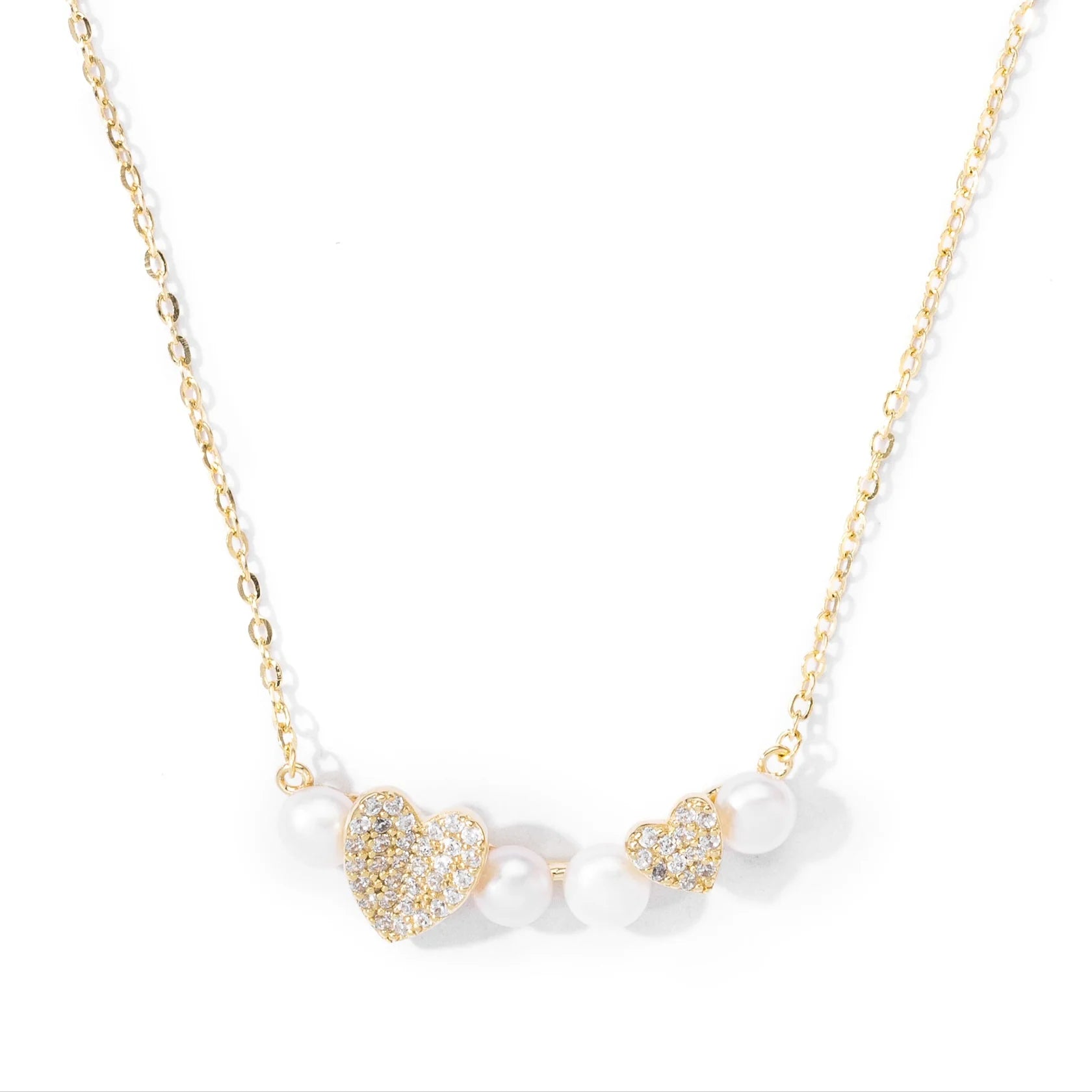 Pearl Heart Necklace