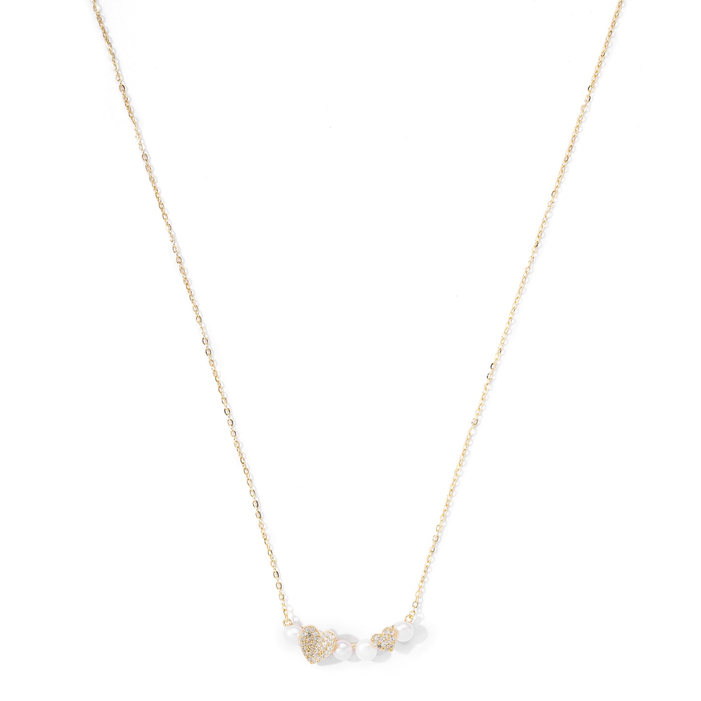 Pearl Heart Necklace