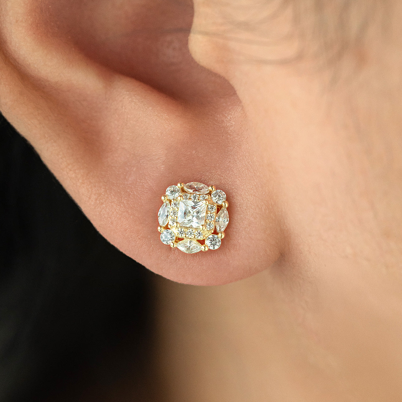 Amour Stone Earring