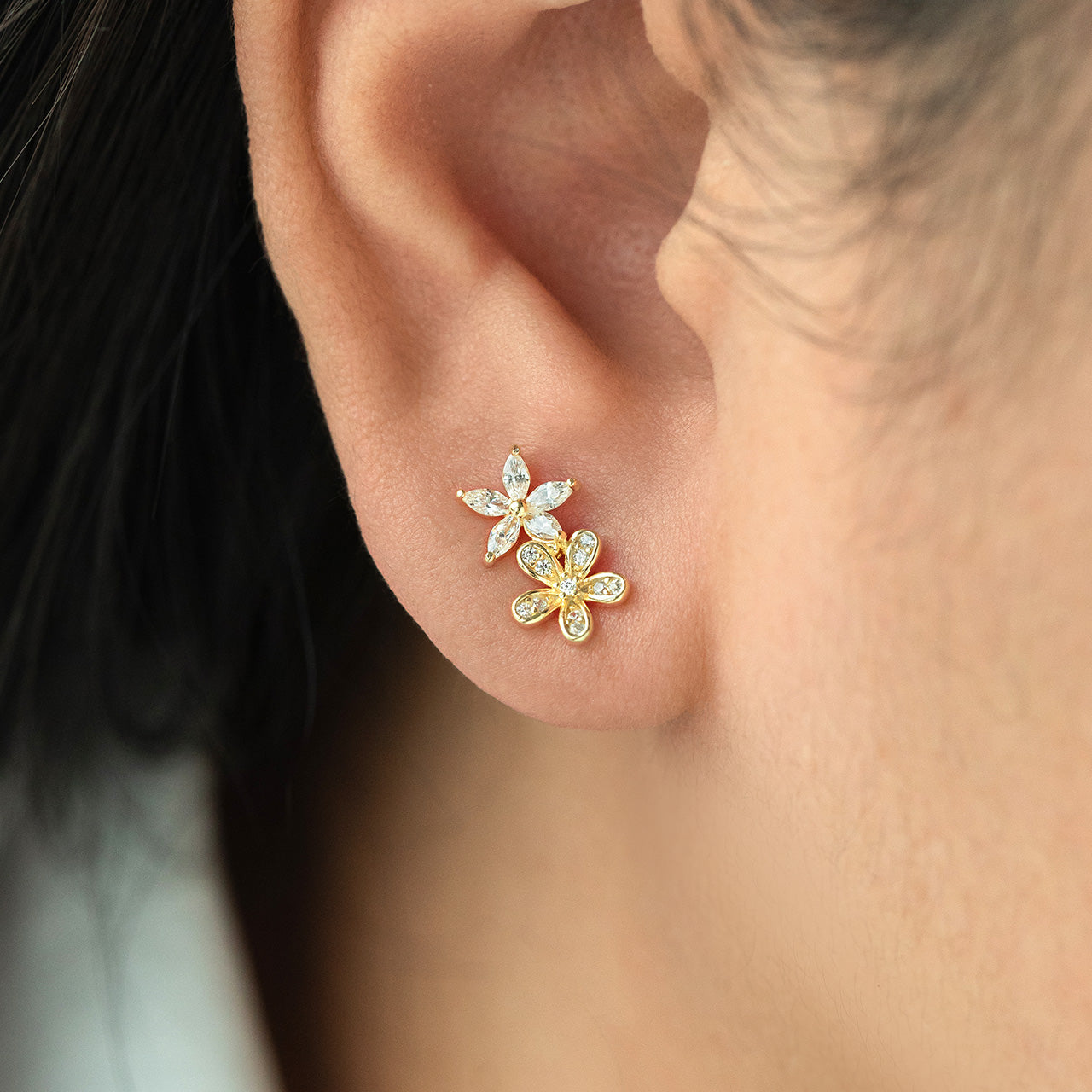 Duo Flora Earring