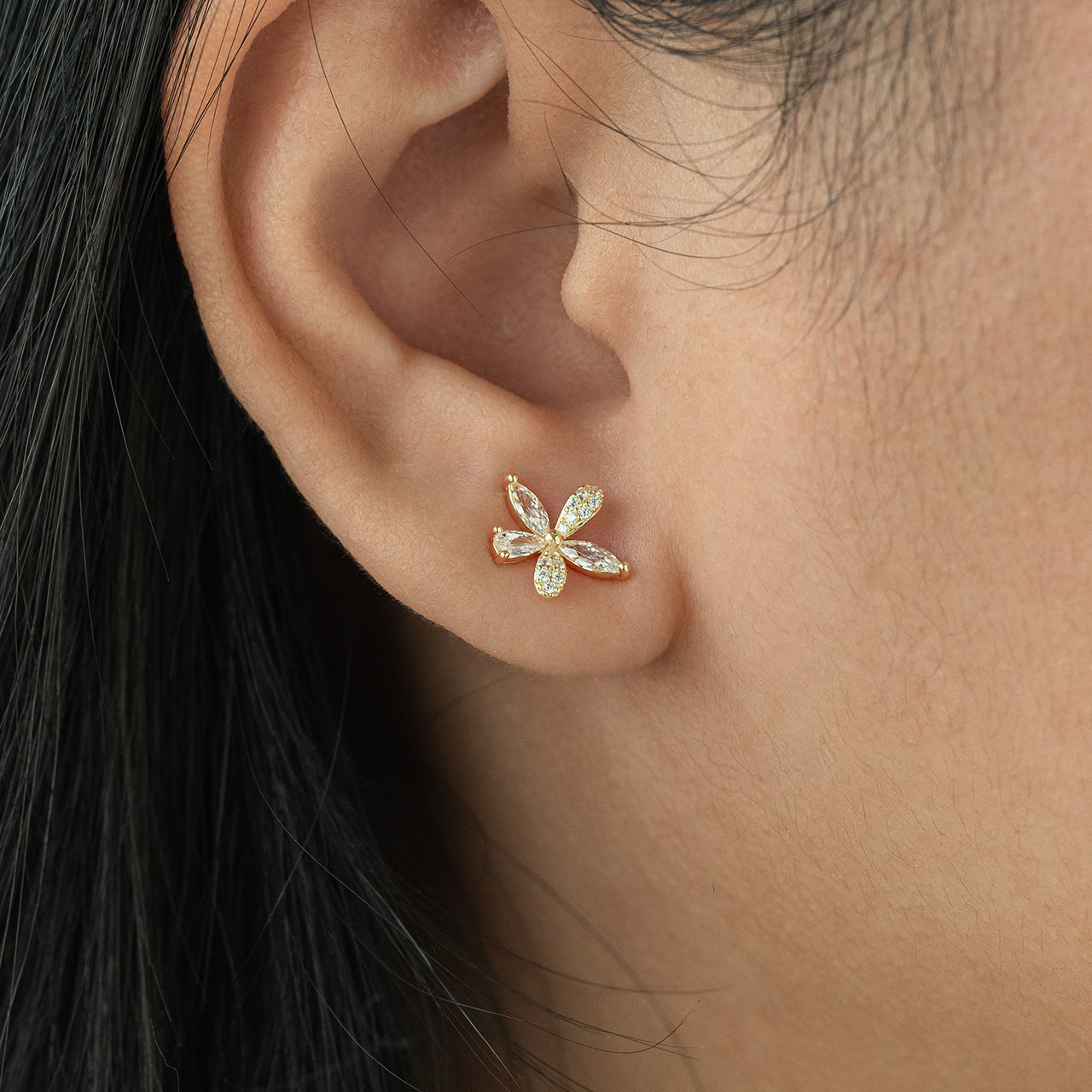 Flora Arc Earring