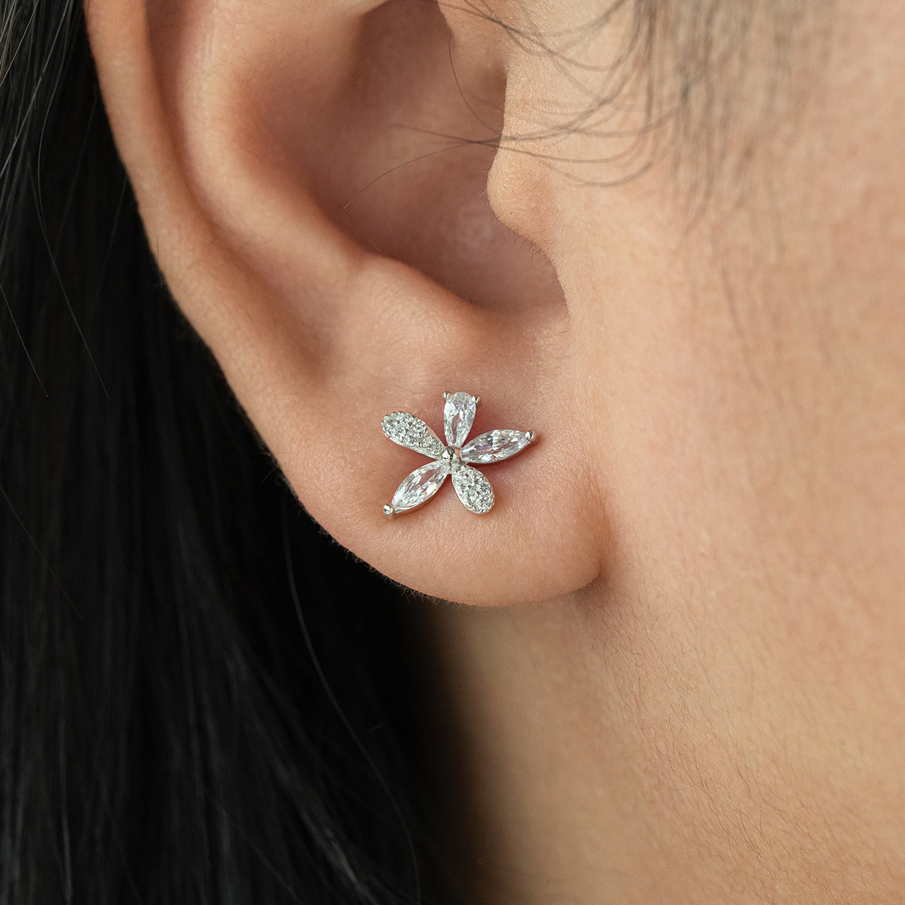 Flora Arc Earring