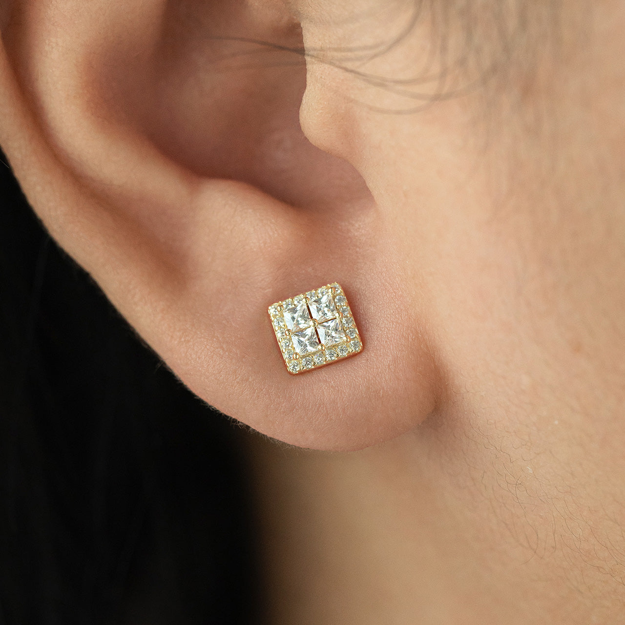 Mystic Square Earring