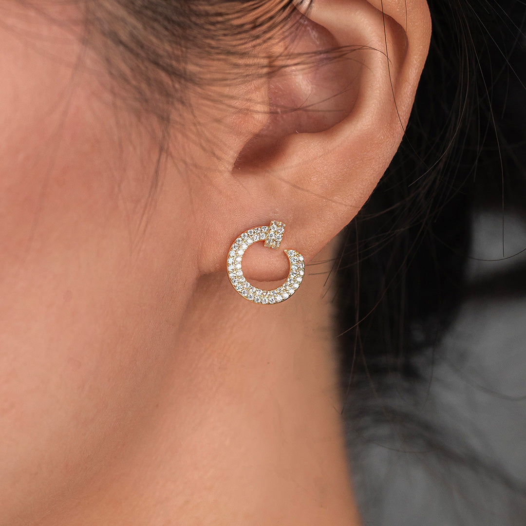 Halo Orbit Earring