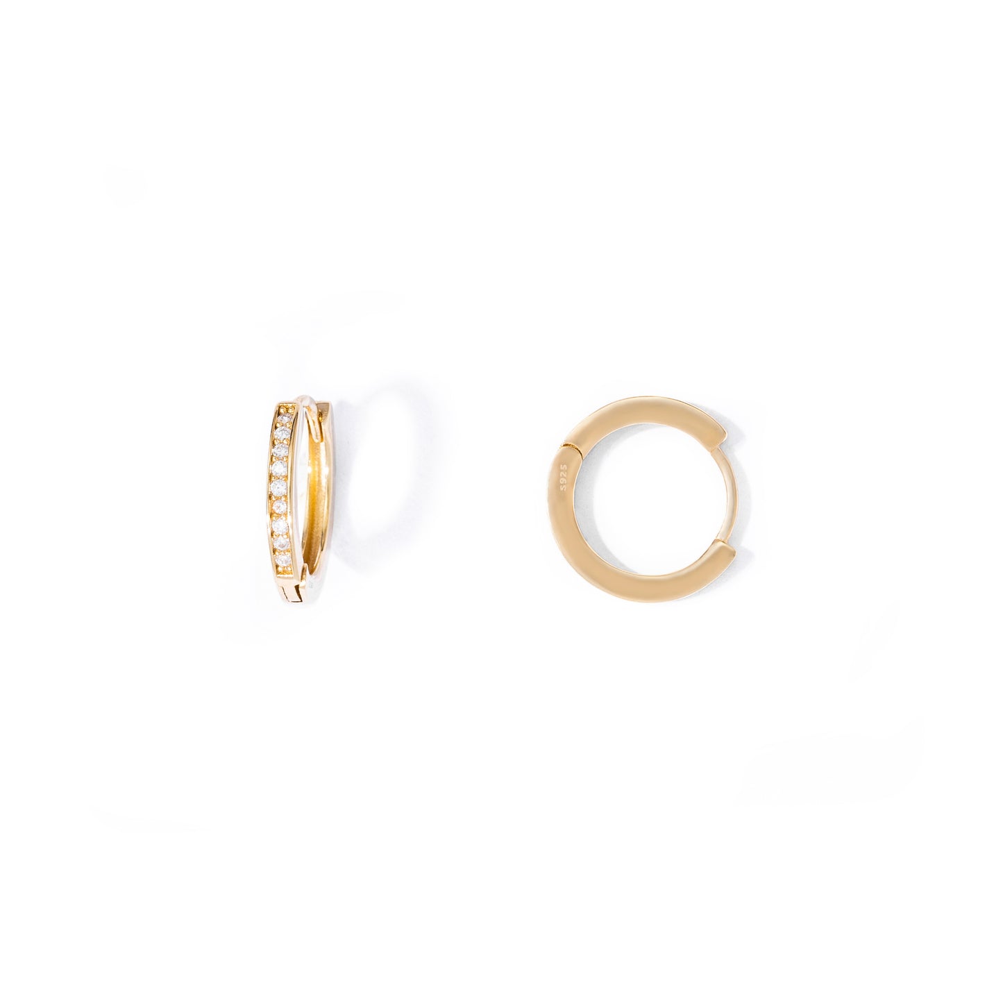 Modern Hoop Earrings