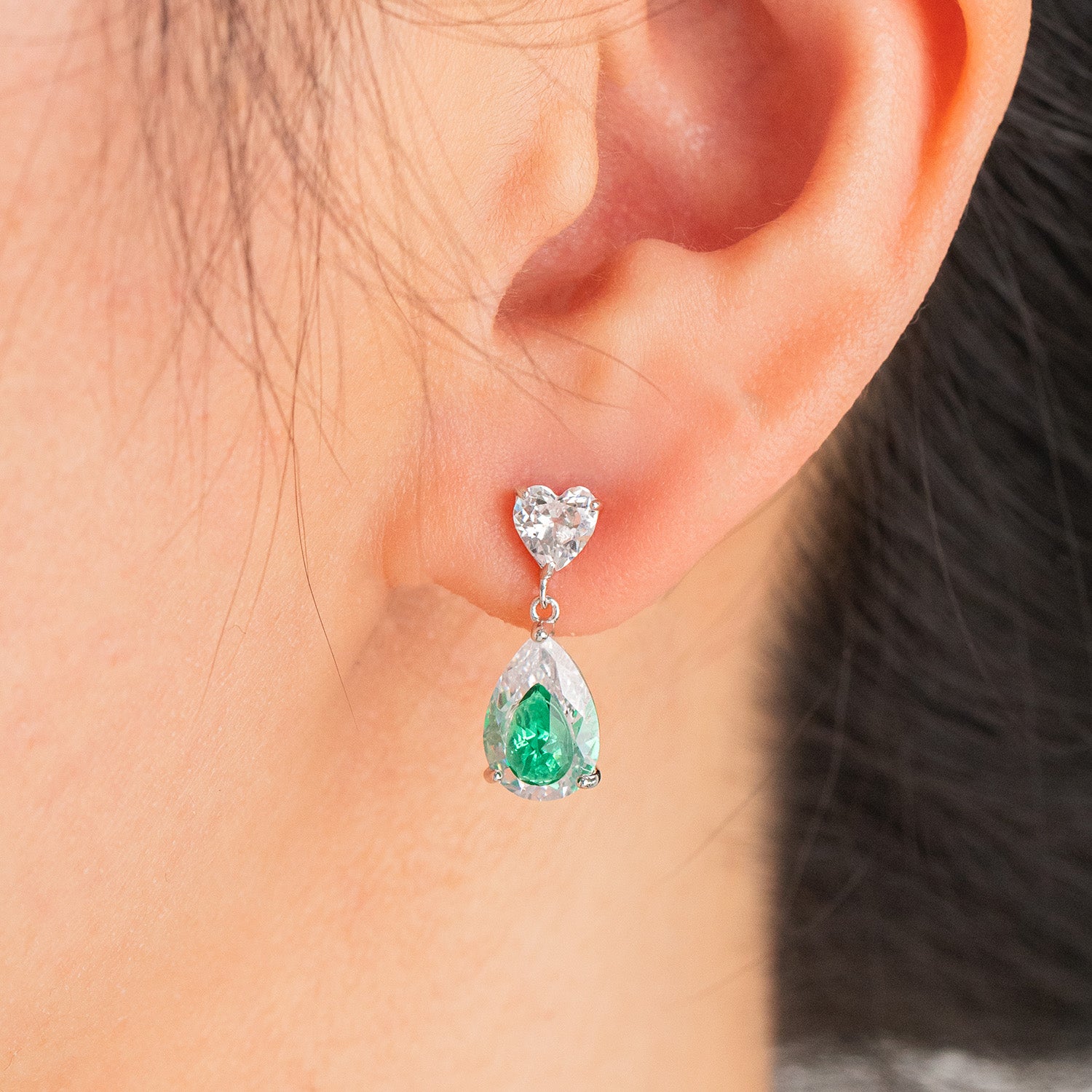 Glam Pears Earring