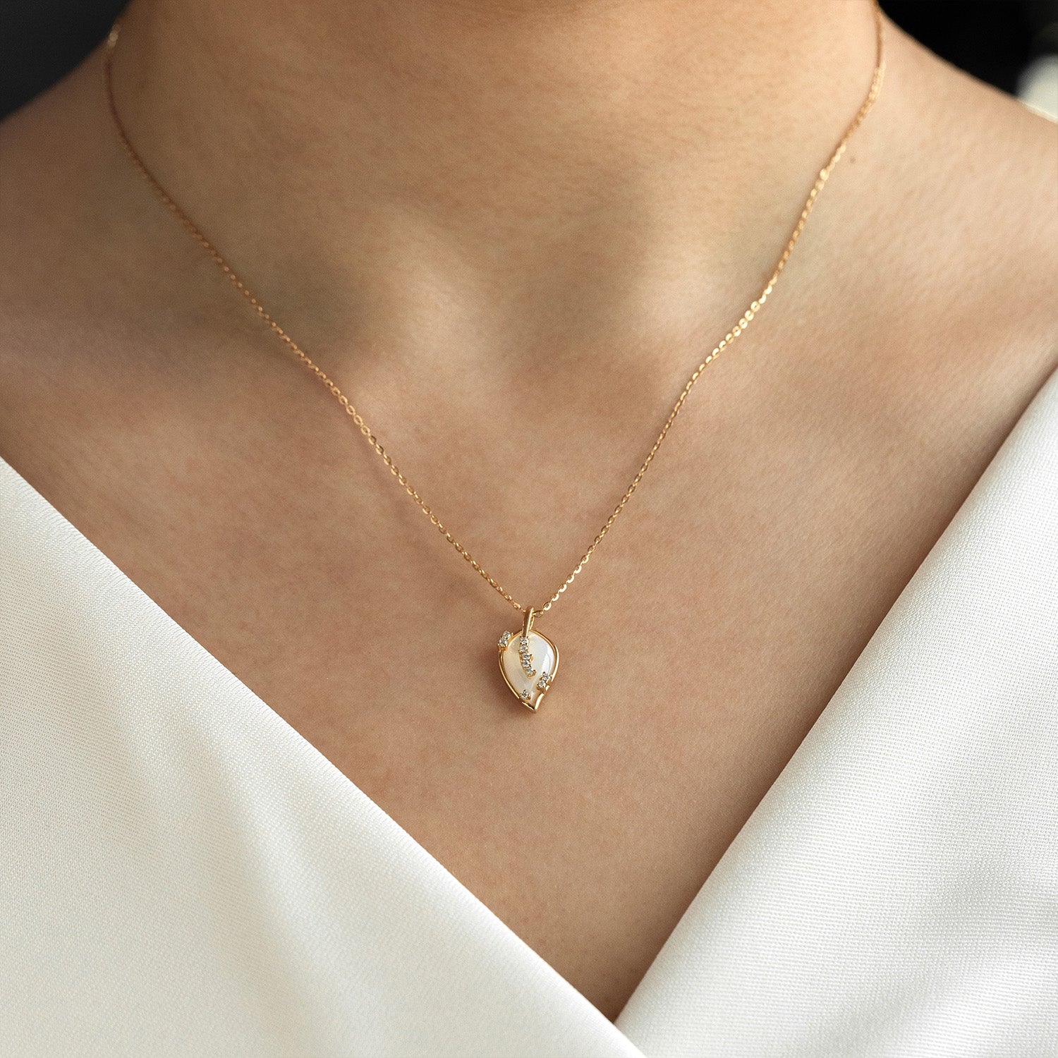 Pearl Halo Necklace