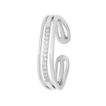 Triple Line Ring