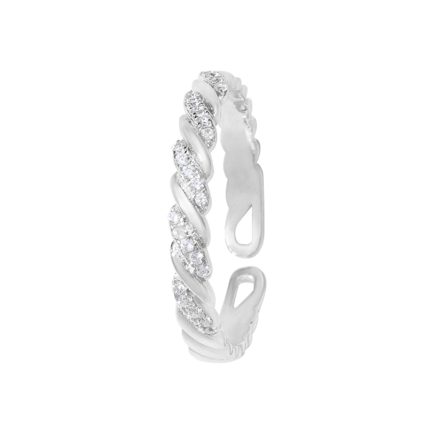 Twisted Stud Ring