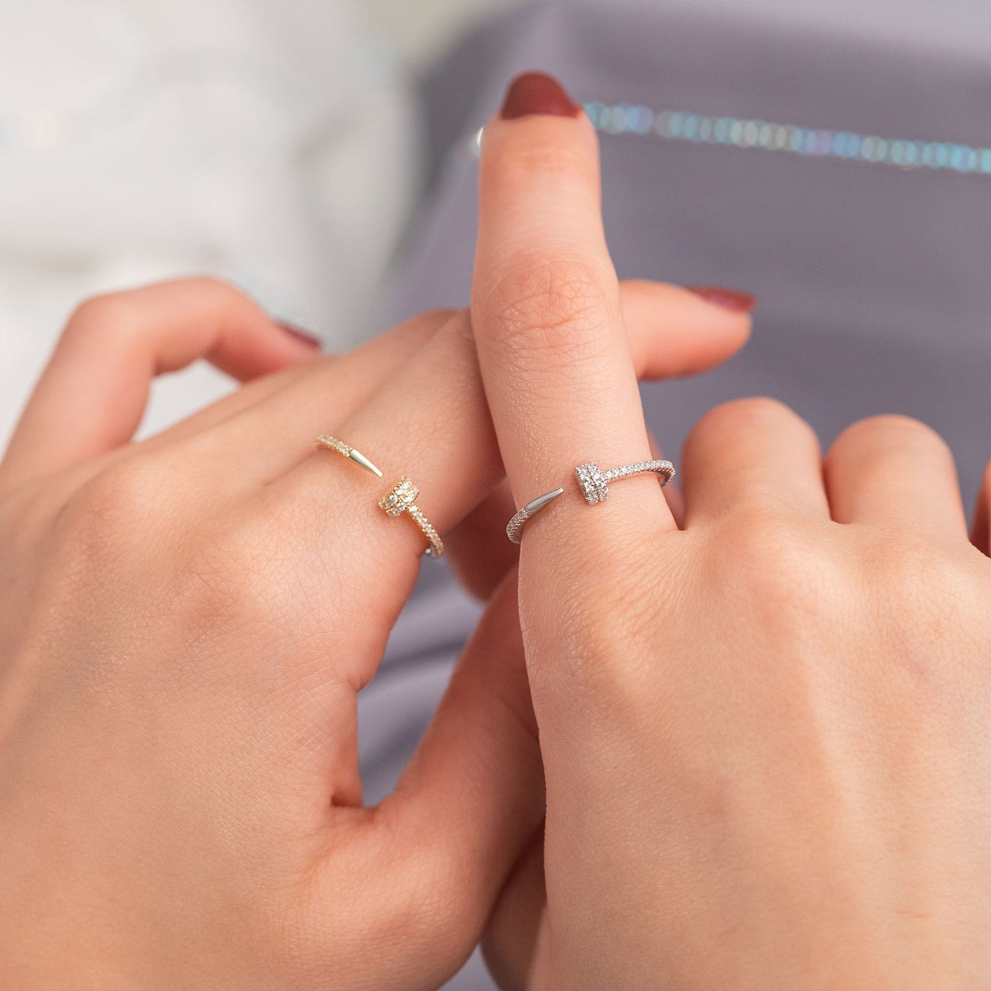 Sleek Nail Ring