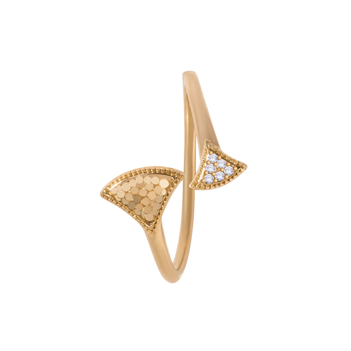 Bareeq Triad Ring