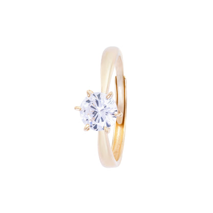 Solace Solitaire Ring