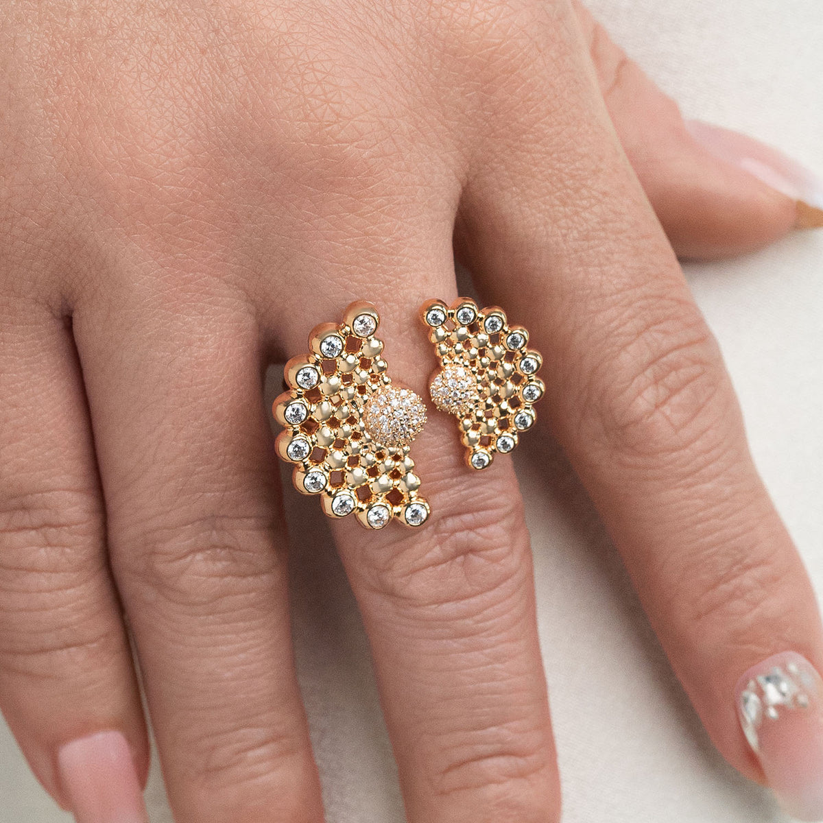 Du Rings Qubba Luxe Duo Rings – Denovo Jewels