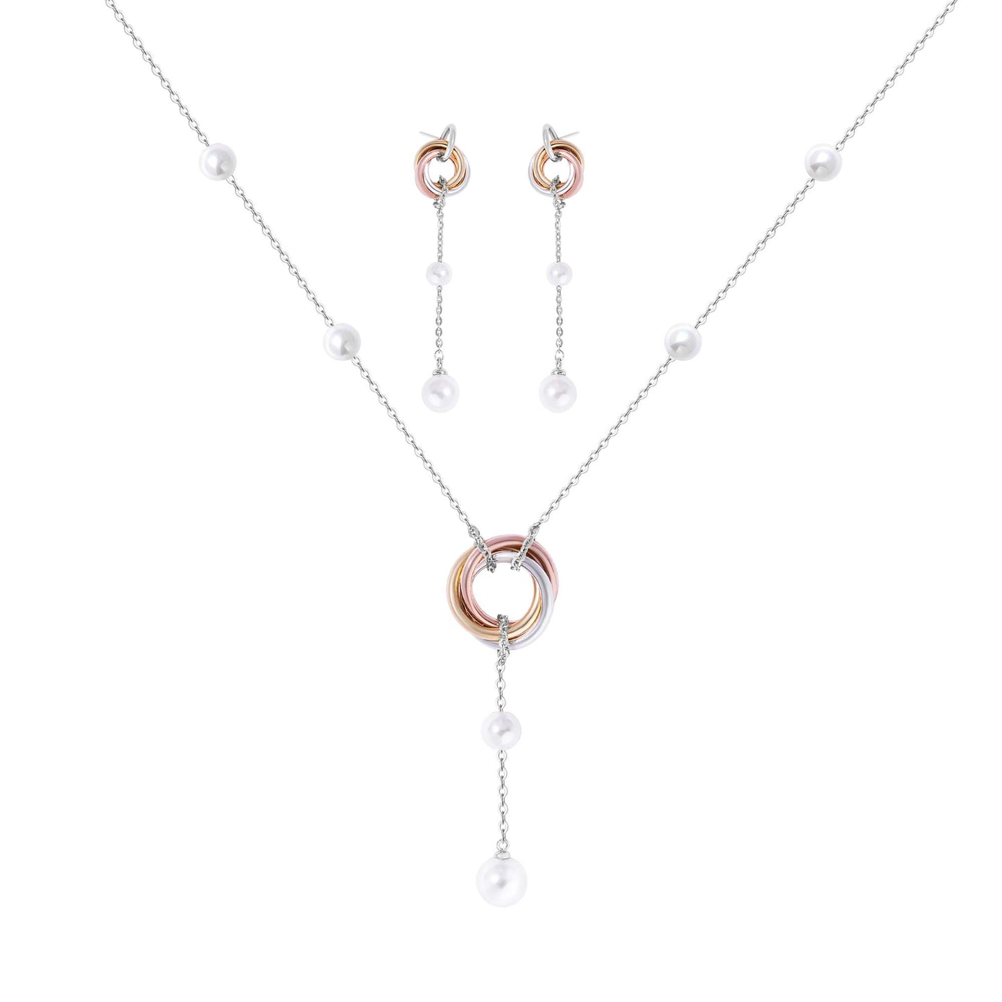 Charmingly Twisted Necklace Set