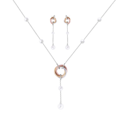 Charmingly Twisted Necklace Set