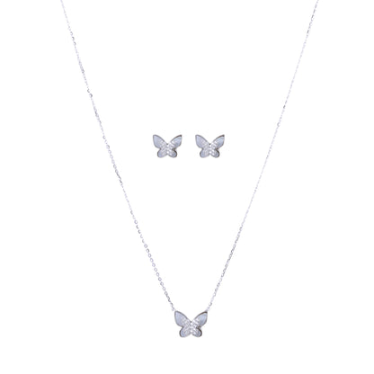 Timeless Wings Butterfly Necklace Set