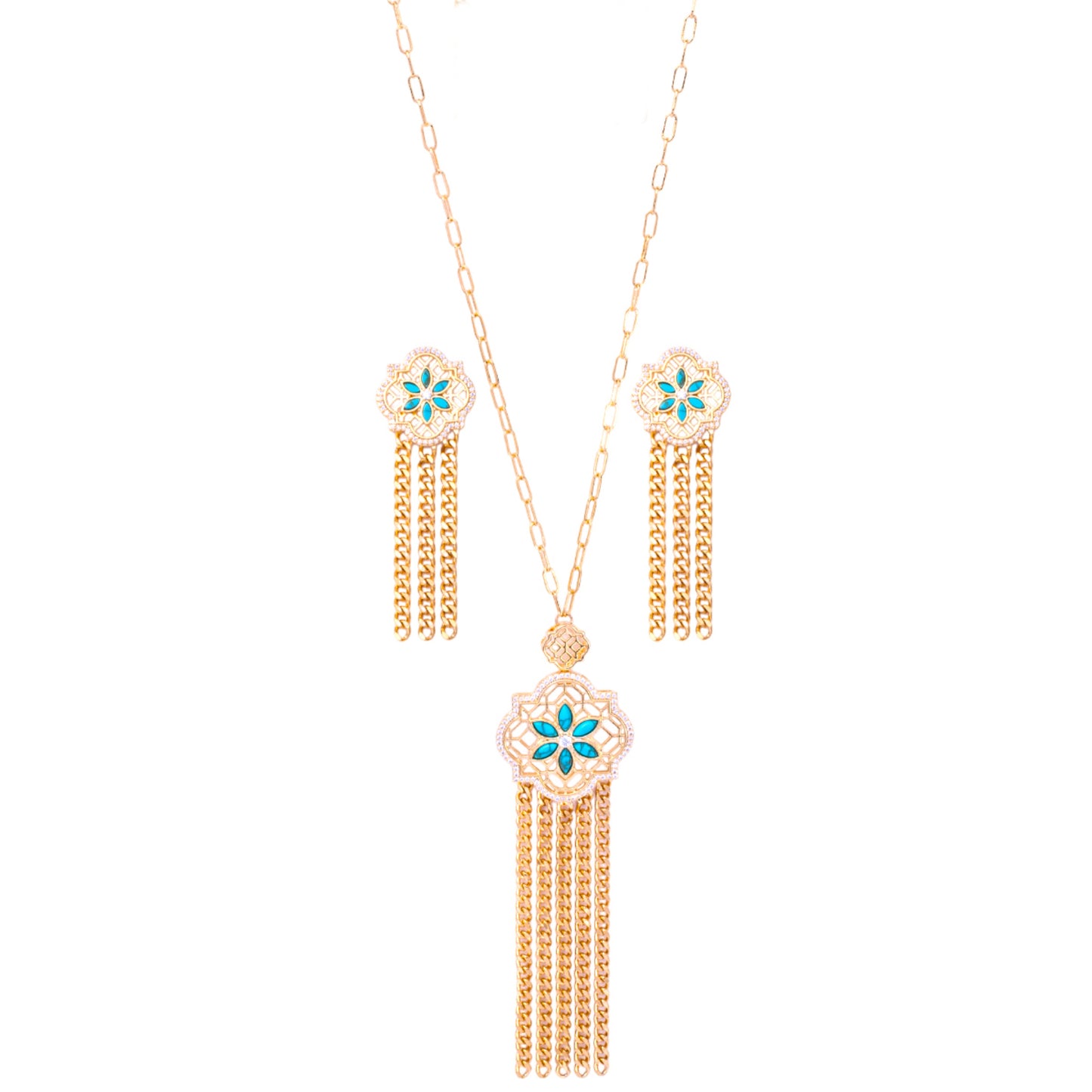 Artistic Long Chain Set